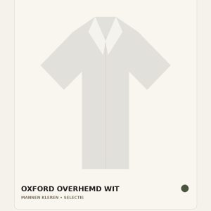 Oxford Overhemd Wit