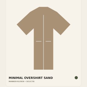 Minimal Overshirt Sand
