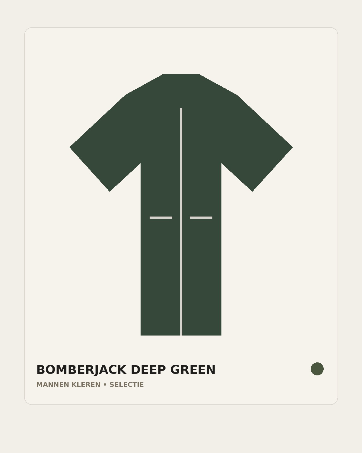 Bomberjack Deep Green